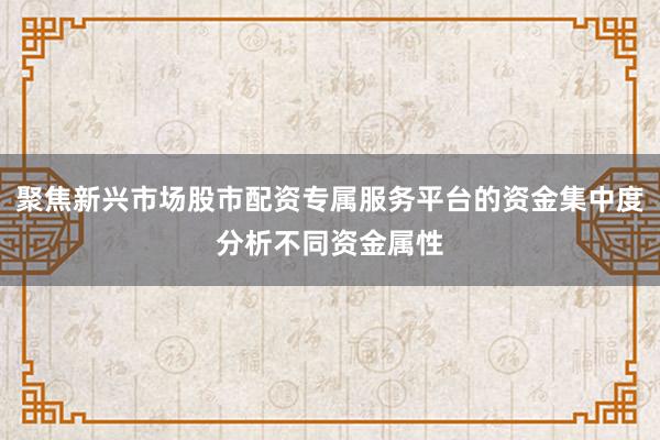 聚焦新兴市场股市配资专属服务平台的资金集中度分析不同资金属性